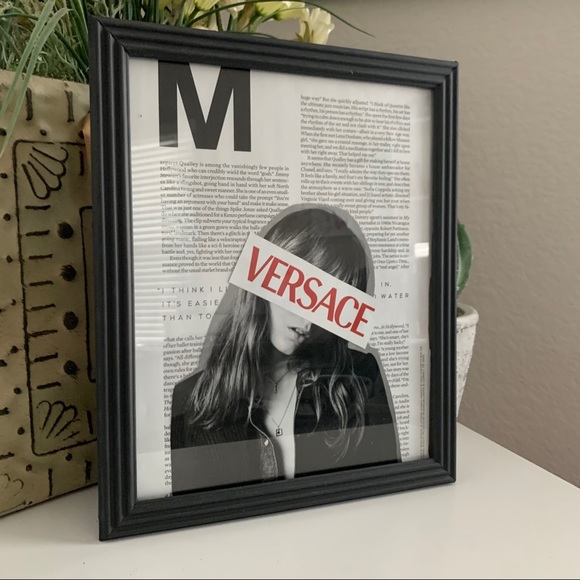 Handmade 8x10 Fashion Collage - Versace Theme - Picture 2 of 10